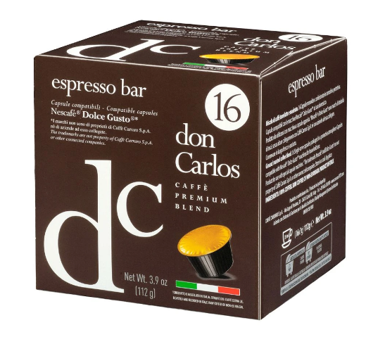Кофе в капсулах Don Carlos Espresso Bar (16 капс.)
