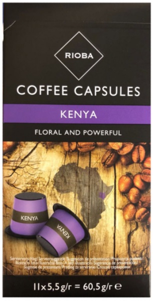 Кофе в капсулах Rioba Kenya (11 шт.)