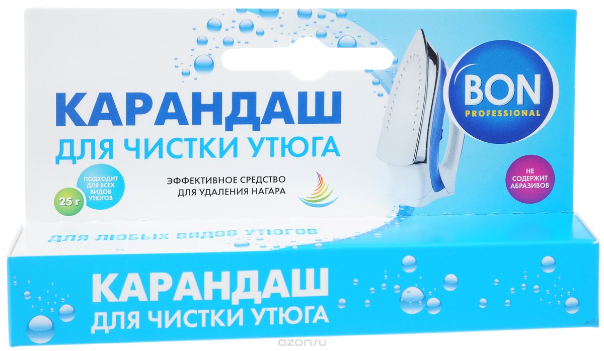 Карандаш BON для чистки утюга 25 г