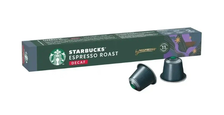 Кофе в капсулах Starbucks Espresso Roast Decaf