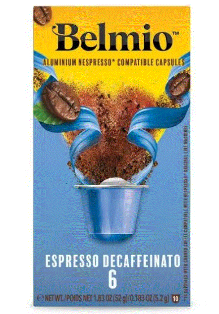 Кофе в капсулах Belmio Espresso Decaffeinato ( 10 капс.)