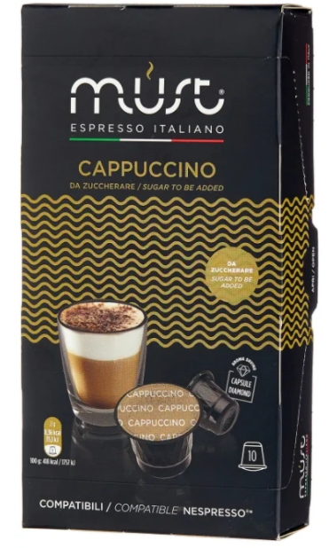 Кофе в капсулах MUST Cappuccino (10 капс.)