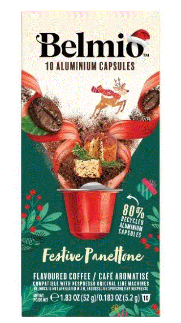 Кофе в капсулах Belmio Festive Panettone ( 10 капс.)