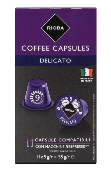 Кофе в капсулах Rioba Espresso Delicato (11 шт.)
