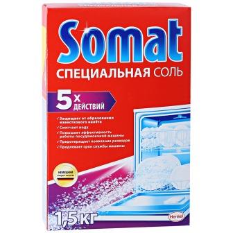 Somat Соль специальная для посудомоечных машин 1.5 кг